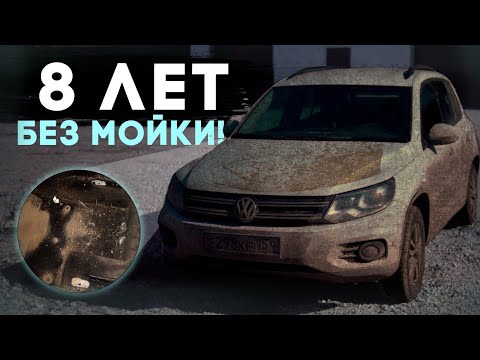 Видео: 8 ЛЕТ БЕЗ МОЙКИ! Volkswagen Tiguan на детейлинге. #ОТМЫЛИ