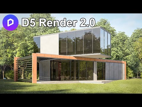 Видео: D5 render 2.0. Обзор новых возможностей