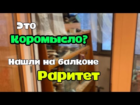 Видео: Расхламление балкона. Музей советских вещей пополнится новинками.  Будем ломать стену в ванной!