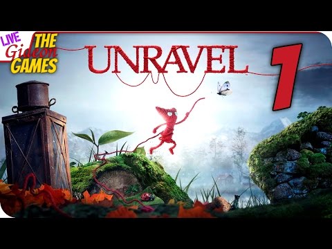 Видео: Прохождение Unravel — Вязаная милота #1 (+Вебка)