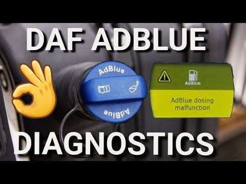 Видео: Неисправности системы Daf AdBlue решены!