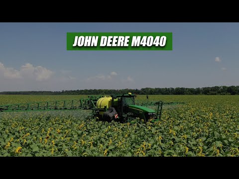 Видео: Новый John Deere M4040. Самоходный опрыскиватель Джон Дир / Антон Пермяков