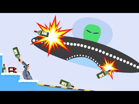Видео: ТОП 5 СПОСОБОВ СБИТЬ НЛО ► Happy Wheels |359|