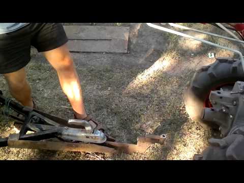 Видео: Адаптер. Прицеп автомобильный + мотоблок.