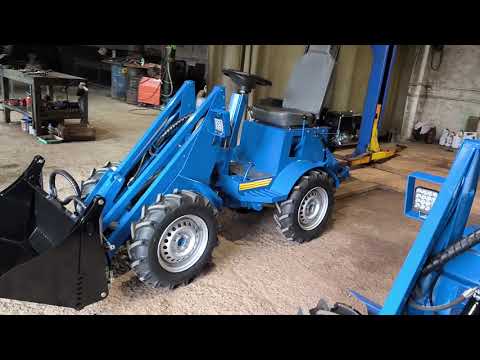 Видео: Минипогрузчик. Маленькое улучшение. Про гидроход.