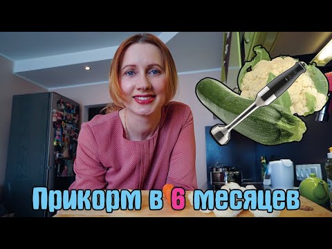 Видео: Первый прикорм малыша в 6 месяцев / Овощи как прикорм