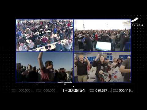 Видео: ПОЛЁТ! Blue Origin New Glenn ESCAPADE