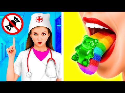 Видео: Как Спрятать Сладости от Стоматолога | Смешные Челленджи от 4Teen Challenge