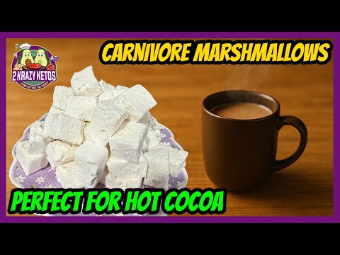 Видео: Диета «Карнивор»? Попробуйте эти зефирки без сахара.