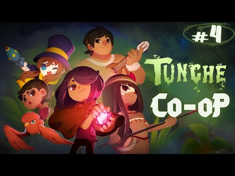 Видео: Интересно, а второго босса мы увидим?)! Кооп Прохождение Tunche #4