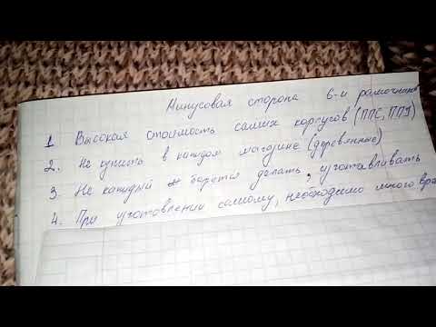 Видео: минусовые  стороны шестирамочника