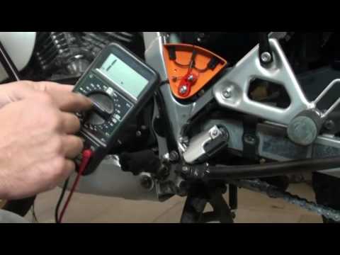 Видео: Индикатор скоростей на мотоцикле.