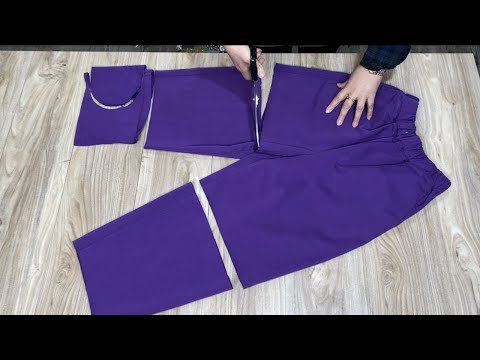 Видео: [DIY] Не выбрасывайте старые штаны. | Отличная идея, потрясающая переработка.