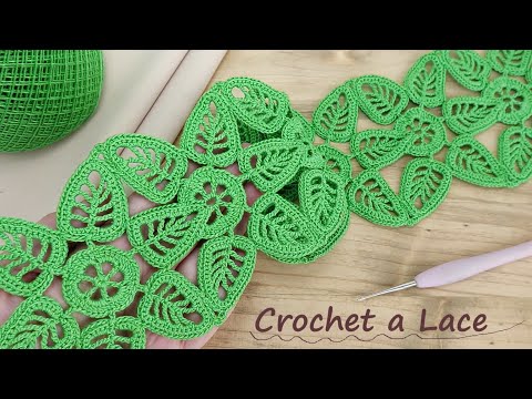 Видео: Very beautiful FLORAL CROCHET LACE detailed master class🌺 Ленточное КРУЖЕВО вязание крючком МК