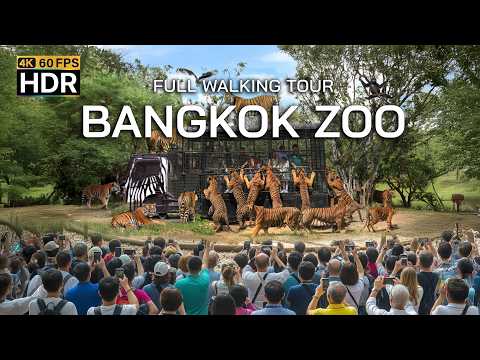 Видео: 🇹🇭 4K HDR | Safari World Bangkok — самый УДИВИТЕЛЬНЫЙ ЗООПАРК В МИРЕ | Полная пешеходная экскурсия