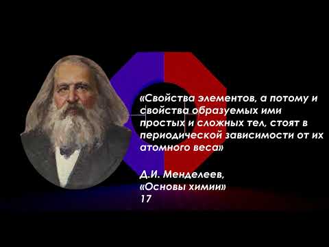 Видео: 8 фактов о Периодической Системе  День Рождения Периодического Закона