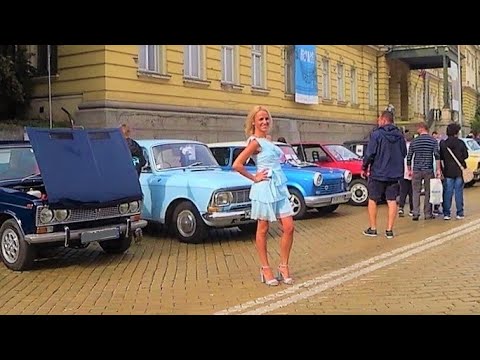 Видео: Walking in Sofia 2023 Bulgaria - Day of the Capital Sofia - Car Parade - Денят на София, България