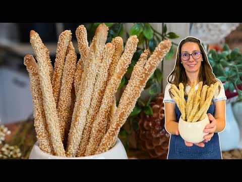 Видео: Домашни хрупкави ГРИЗИНИ по-добри от купешките | Вкусни рецепти с Таня
