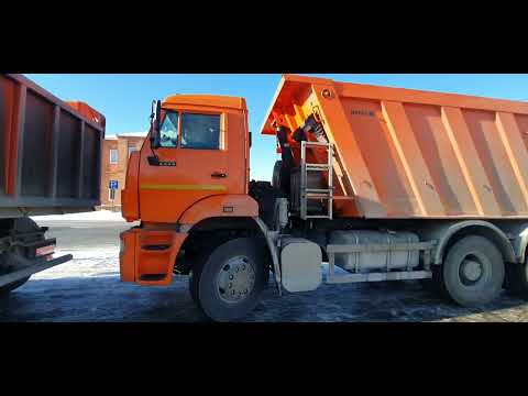 Видео: Зимние приключения. Рейс в г. Бодайбо Иркутская область на Камазе 6520 (самосвал).