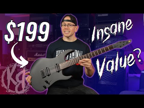 Видео: Может ли такая дешёвая гитара быть хорошей? | Электрогитара Donner DMT-100