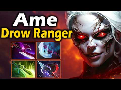 Видео: Аме на Апнутой Дровке все в Шоке! - Ame Drow Ranger 7.37 ДОТА 2