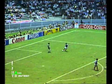 Видео: ФРГ-Франция.Полуфинал.Чемпионат мира по футболу 1986г.