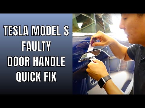 Видео: Быстрое решение проблемы с дверной ручкой Tesla Model S | Tesla Tom