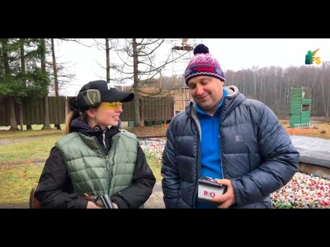 Видео: Первая тренировка охотницы на стрелковом стенде | Приз от компаний AZOT и FUNKY SHOOTING