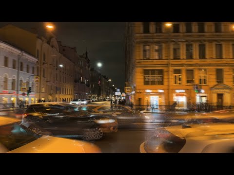 Видео: Литейный, Белинского, Цирк, Караванная, Невский