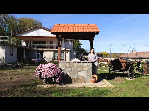 Видео: Изграждане на декоративен кладенец 🪚💧| Живот на село 🏡