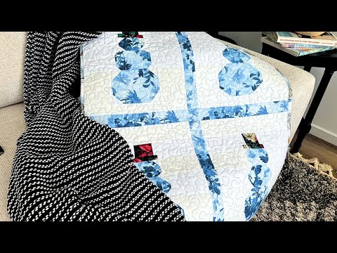 Видео: Детское одеяло «Scrappy Frosty Snuggles»