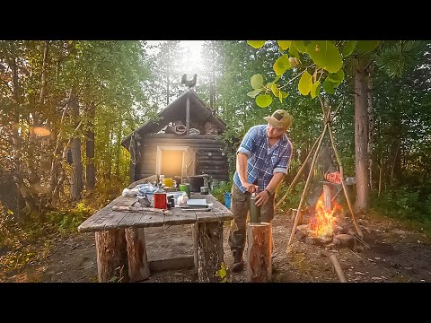 Видео: ИЗБА В ГЛУХОЙ ТАЙГЕ. ЗАСЕЛЯЮСЬ В ИЗБУ. ТАЁЖНЫЙ ПРОМЫСЕЛ. ВЫНОШУ ДОБЫЧУ ИЗ ЛЕСА. УБОРКА В ЗИМОВЬЕ