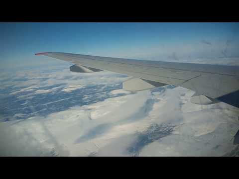 Видео: . Аэропорт Мурманск за Северным полярным кругом. Посадка самолета Sukhoi Superjet 100