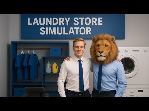 Видео: Laundry Store Simulator: Новый работник на кассе. День стирки настал!