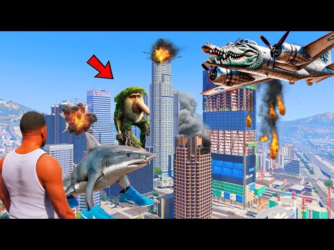 Видео: ТРАЛАЛЕРО vs БРР БРР ПАТАПИМ ҚАЛАҒА КЕЛДІ (GTA V)