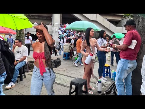 Видео: 🇨🇴 Центральный Медельин, Колумбия | Настоящие улицы !!!