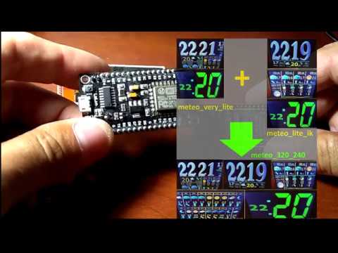 Видео: метеостанция openweathermap 320x240 ч.8