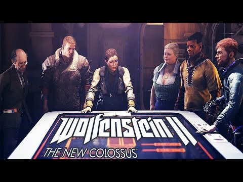 Видео: ПЯТЬ ДРУЗЕЙ БЛАСКОУШЕНА ► Wolfenstein II: The New Colossus #2