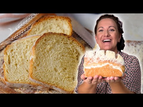 Видео: Хрупкав Домашен Хляб с 6 съставки - Без месене, Без машина!