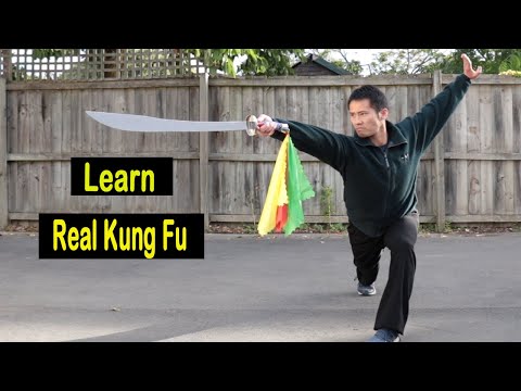 Видео: Шаолинь Кунг-фу Ушу Самооборона Форма Меча Сессия 1