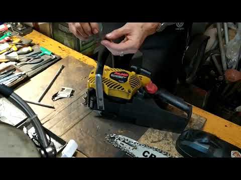 Видео: Бензопила "Alko"  диагностика и ремонт.