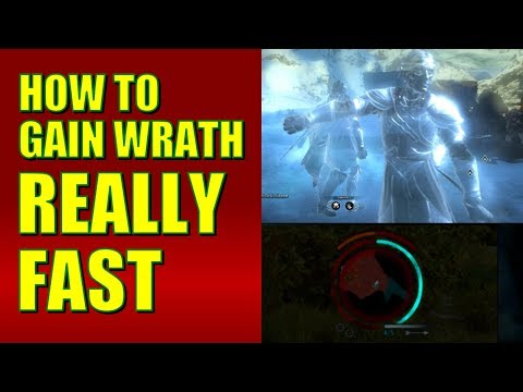Видео: Игровой процесс Shadow of War — Глупый и быстрый строитель гнева (Как получить гнев ОЧЕНЬ БЫСТРО!)