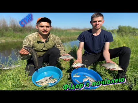 Видео: Рибалка з Ночівлею, р.Стир, Фідер.