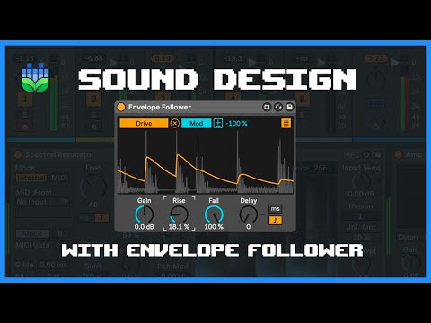 Видео: Звуковой дизайн с помощью Ableton Envelope Follower