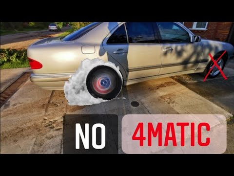 Видео: Переделал Mercedes W210 4MATIC на задний привод .