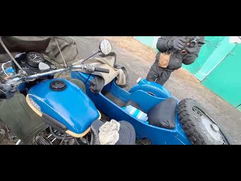 Видео: Катаюсь с братом, на мотоцикле урал турист,1992г.,выпуска!ЧАСТЬ 1