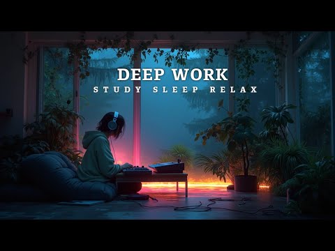 Видео: Focus Lofi for Productivity | Мягкая инструментальная фоновая музыка и расслабление поздней ночью
