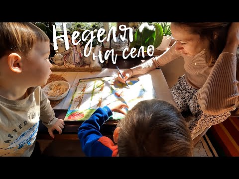 Видео: Едно семейство на село - неделя с нас - Happy Green Family