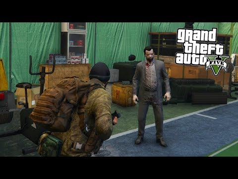 Видео: GTA 5 Зомби Апокалипсис #5 - ИЩУ МАЙКЛА! (ГТА 5 МОДЫ)