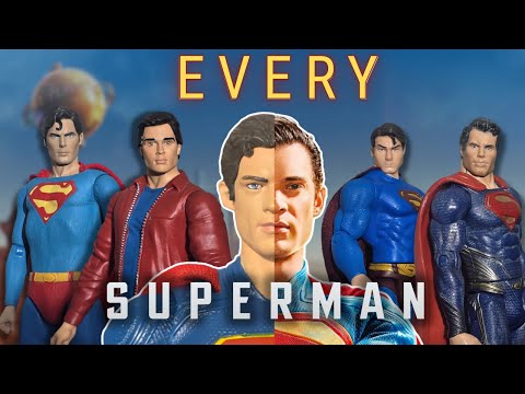 Видео: Супермен в игровых медиа и фигурках: ретроспектива